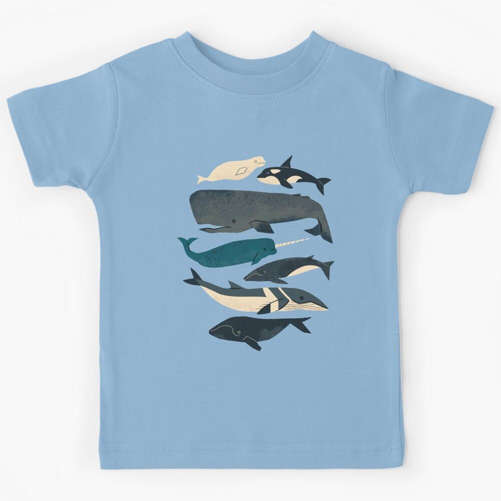 Whales Ahoy Kids T-Shirt 100