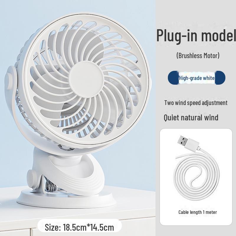 Mini ventilator electric de birou USB: Ventilator portabil de 5, 6 sau 8 inchi pentru studenți și birouri