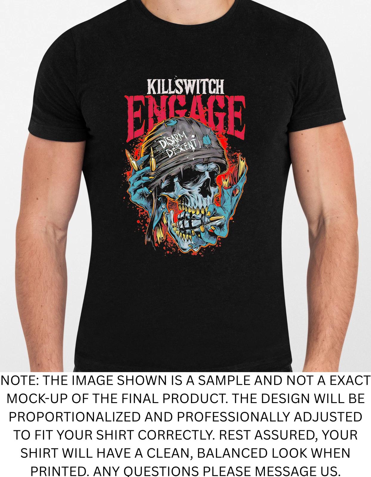Men s and Women s T-shirts Killswitch Graphic S