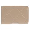 Chanel AP2700_B04852_N5025 Bifold Wallet Beige Lambskin Women