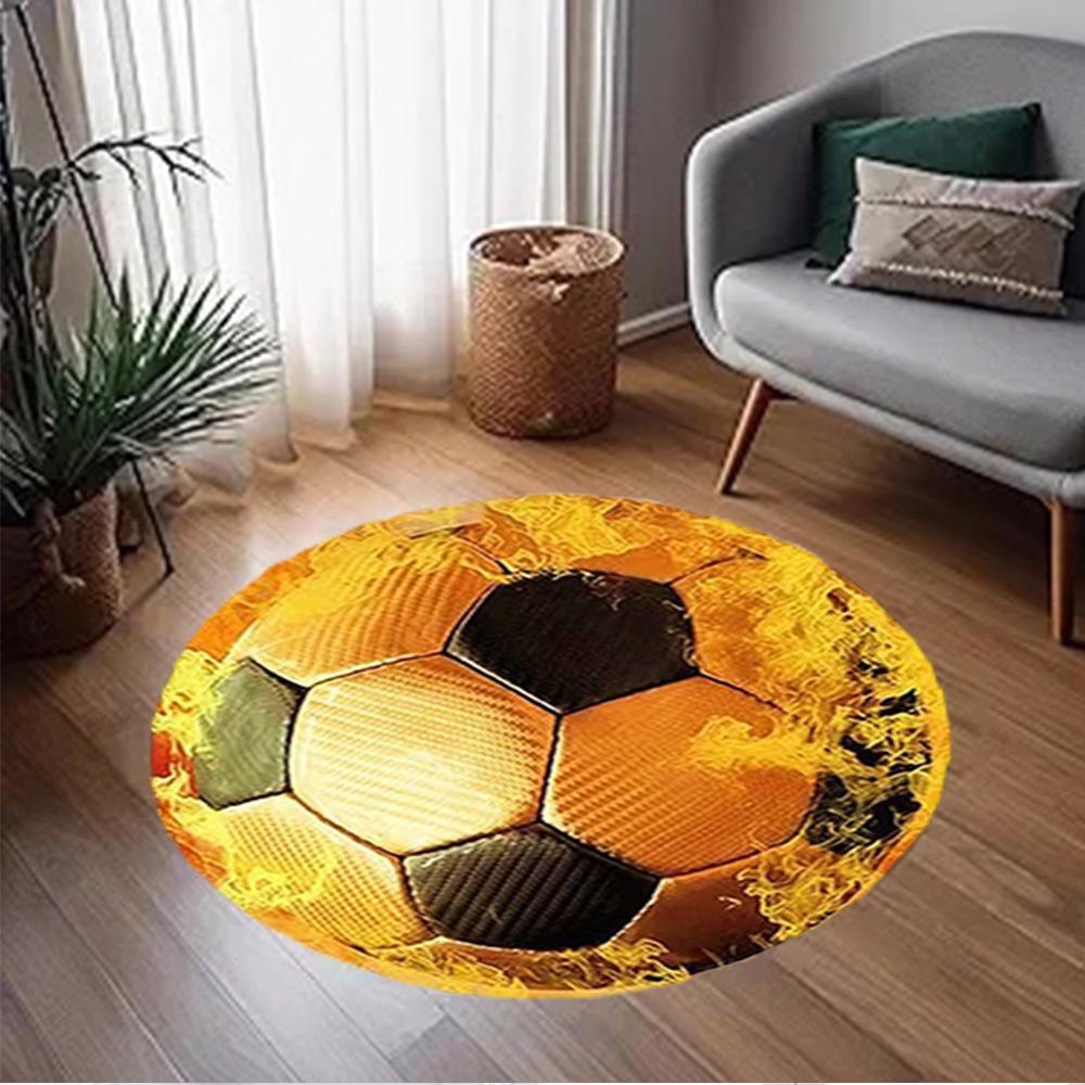 1 stuks Voetbal vloerkleed huis tapijt antislip ontwerp voor kantoor decoratie cadeau woonkamer slaapkamer