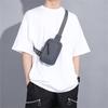 Trendy Men Shoulder Bag Casual Travel Outdoor Nylon Crossbody Chest Bags Multifunction Mobile Phone Organizer Street Male Pack
