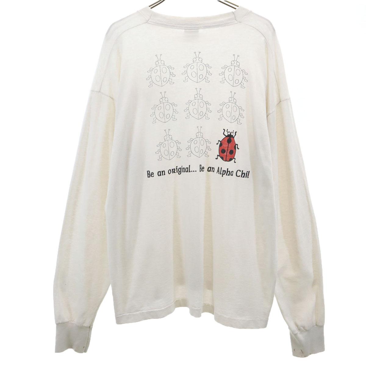 

FRUIT OF THE LOOM 90s 00s BEST USA Made Old Long sleeve T-shirt XL Ron T Men s Used