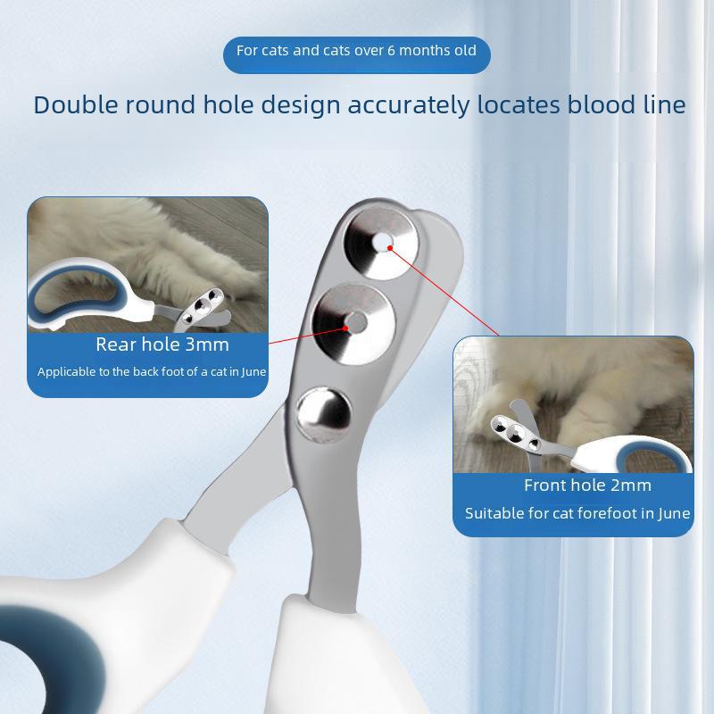 Pet Nail Clippers for Cats, Dogs & Rabbits - Ideal for Novices