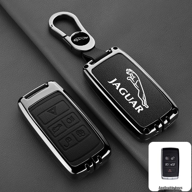 Husă Cheie Auto Jaguar XFL, Protecție Metalică Premium pentru 2023 XEL, F-Pace, XJL, F-Type.