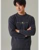 Men's Teen Fleece-Lined Thermal Set: Extra Thick Crew Neck Top & Trousers for Autumn/Winter Wear.