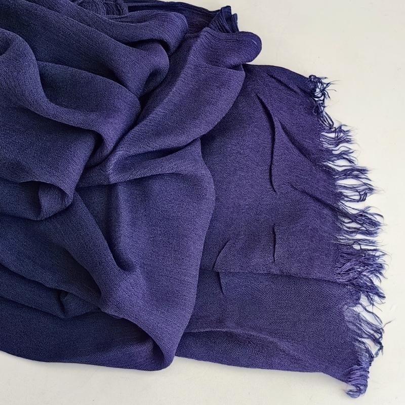 61 Colors Soft Cotton Viscose Scarf Rayon Material Muslim Hijab Mid Eastern Plain Solid Color Headscarf With Tassel