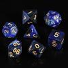 New Star Sky Style Illusion Color 4/6/8/10/12/20 Polyhedral Dice for DND TRPG Party Entertainment Dice Set Board Game Supplies
