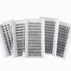Natural Soft Self-Grafting Single-Cluster Segmented False Eyelashes Diy Eyelashes