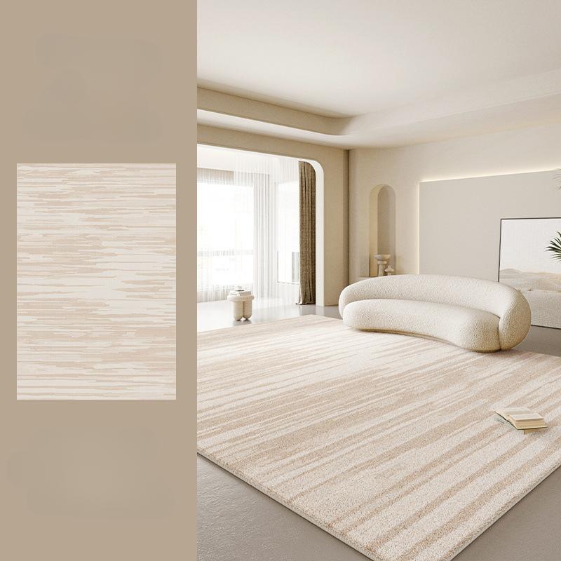 

Cream Fluffy Soft Rug Large Anti-slip Carpet Plush Thick Living Room Bedroom Home Decor Floor Mat 80*120cm