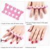 50 Pairs Nail Art Toe Separators Fingers Foots Sponge Soft Polish Beauty UV Gel Tools Manicure Pedicure Pack Nail Kits FZQ02