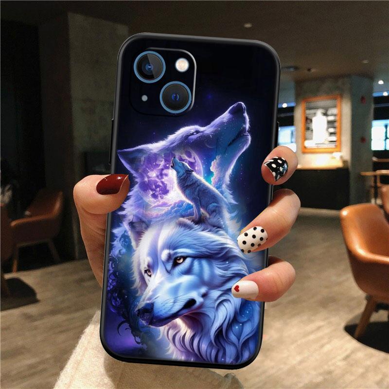 Animal Wolf Shell Phone Case for Samsung Galaxy S20 S21 S22 Ultra FE Plus A21S A22 A24 A25 A26 A30 A30S A31