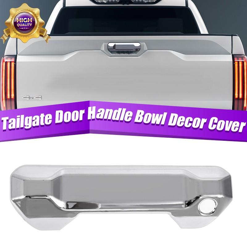 Car Rear Tailgate Door Handle Cover Trim Accessories For Toyota Tundra 2022-25