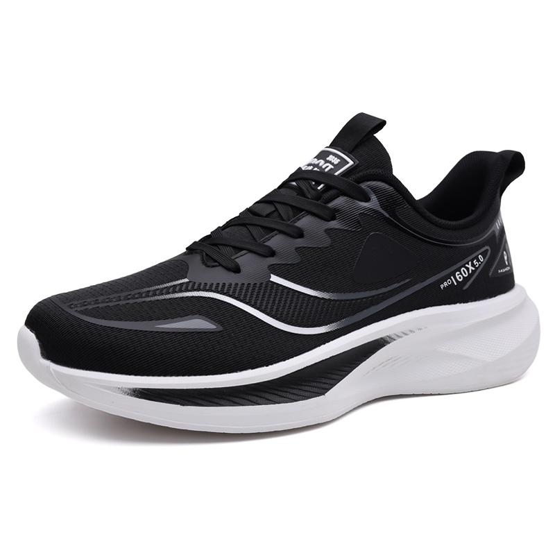 Men Soft Sole And Four Sporty Seasonal Breathable Mesh Walking Sneakers Lightweight Comfortable Casual Commuting Travel Footwear