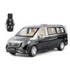 Klíčové ovládání 1/24 Maybachs VITO VS680 MPV Slitina Luxy Model auta Diecasts Kovová vozidla Model auta Zvuk Světlo Simulace Dárek pro děti