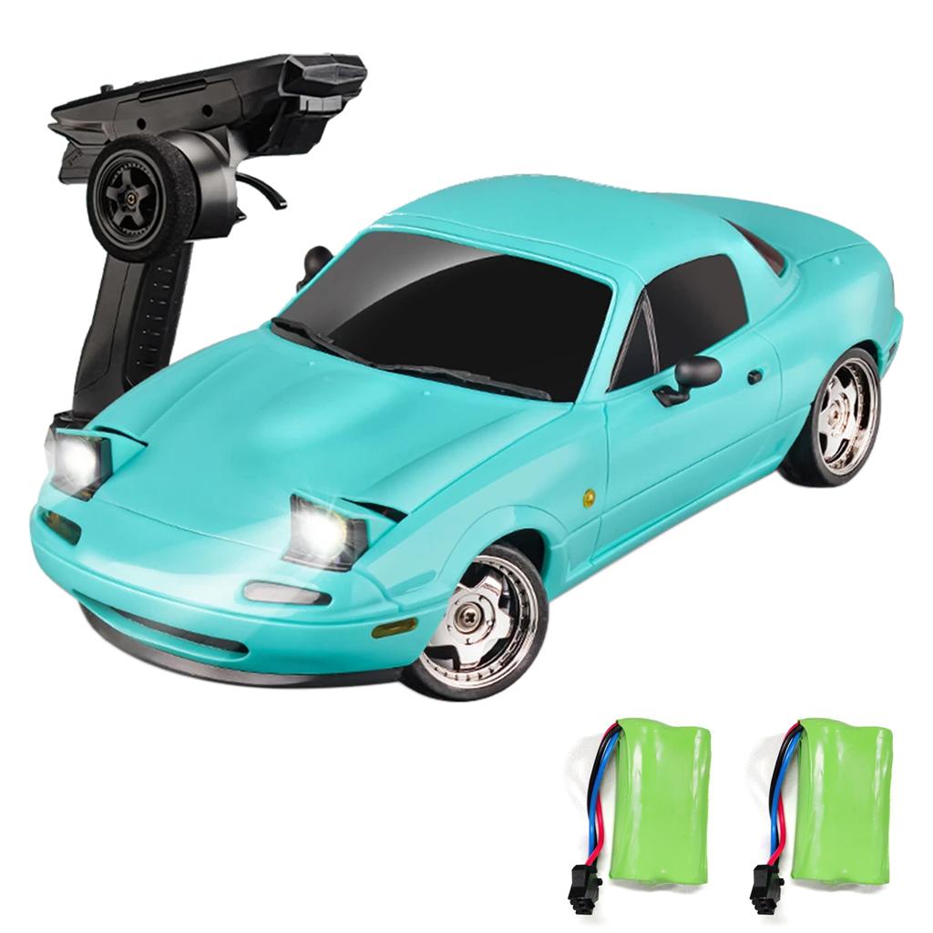 Remote Control Car, 2.4GHz Rechargeable Car Toy for Boys Girls, 1/18 Scale Drift Vehicle with