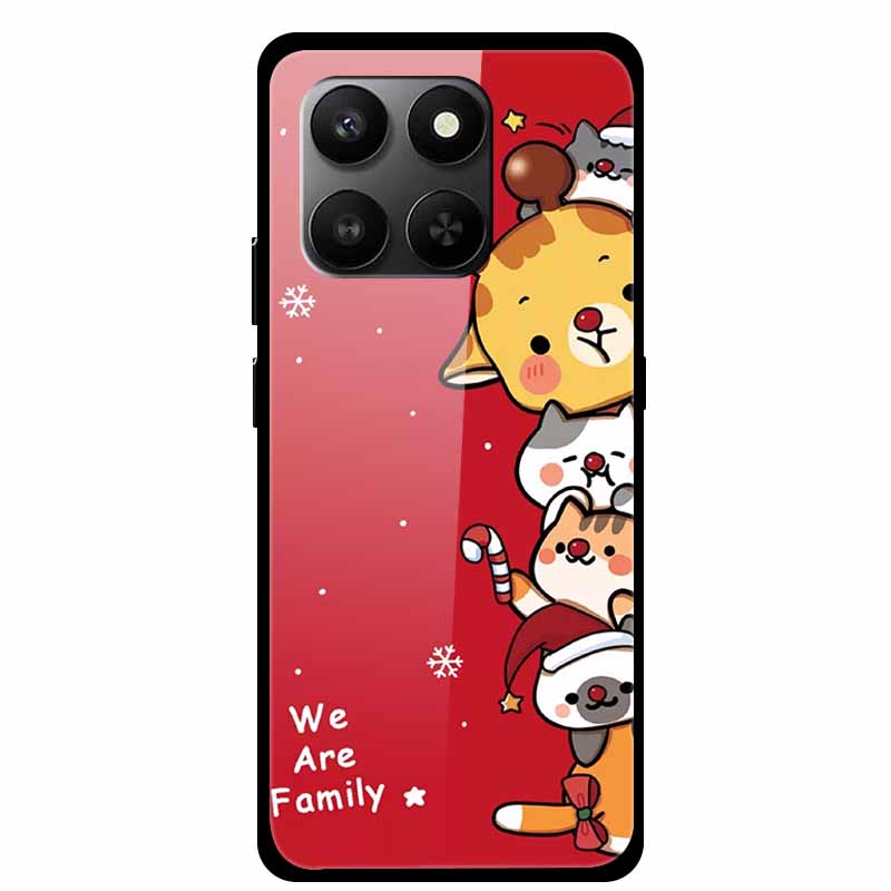 For Honor 200 Pro Cover Play 10T 5G Bumper Hard Tempered Glass Back Cases For Honor 400 Smart 5G Phone Case 6.77" Coque Funda