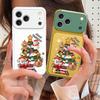 Cartoon-Weihnachtsbaum Für iPhone 17 Air 16 E 15 14 13 Plus 12 mini 11 17 Pro Max XR Xs Max 16E 7 8 Gehärtetes Glas Handyhülle