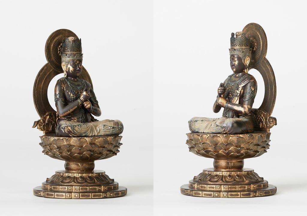 Isumu TanaCOCORO Dainichi Nyorai Buddha Statue Figure Polystone [Palm]
