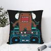 Domo Kun DJ Domo Pillowcase Polyester Cushion Cover Decorative  Pillow Case Cover Home Dropshipping 18'