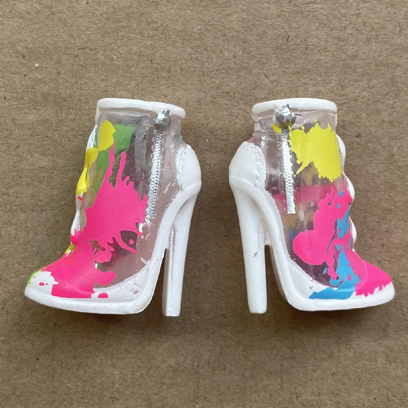 Rainbow Doll Shoes Big Sister High Heels Sandals Boots Socks Doll Decors Girl Collection Toys DIY Playing Doll Accessories Shoes