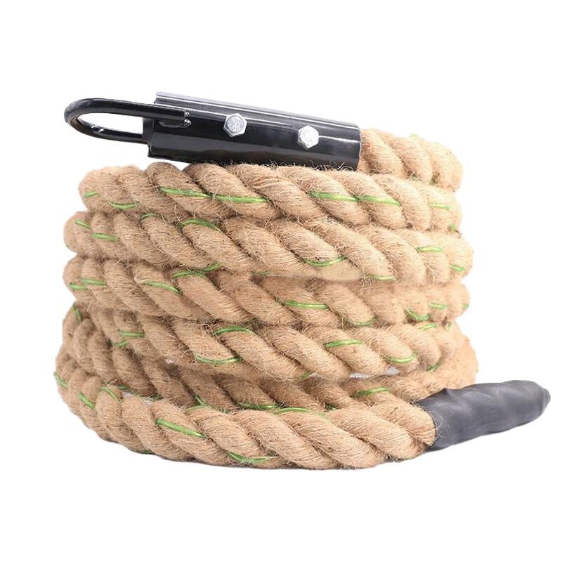 Gym Fitness Training and Climbing Rope
