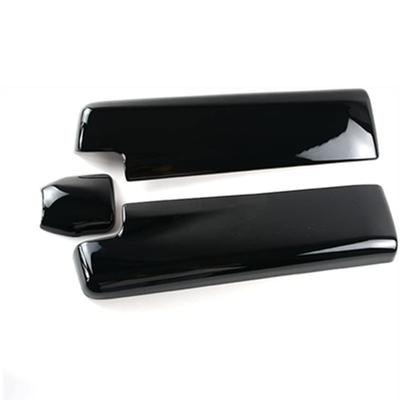 Acabamento da Tampa da Caixa de Apoio de Braço do Console Preto Brilhante Para Mercedes Classe E W212 2010-2015