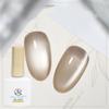 Nagel-Stempelplatten Pure Clear Jelly Nails Art Stamper Scraper Set Druck Silikon Marshmallow Design Maniküre Zubehör Werkzeug