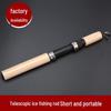 Portable Telescopic Ice Fishing Rod for Winter Outdoor Fishing