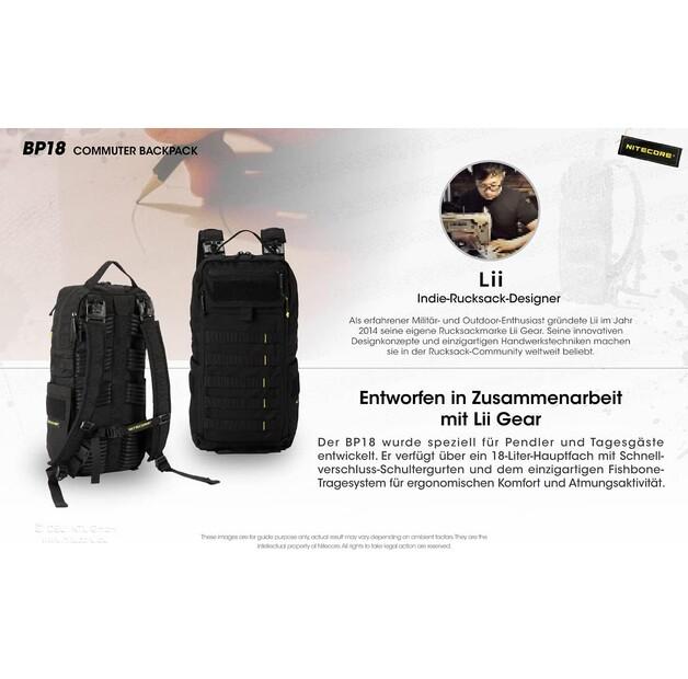 Рюкзак Nitecore BP18 Commuter Backpack (BP-18)