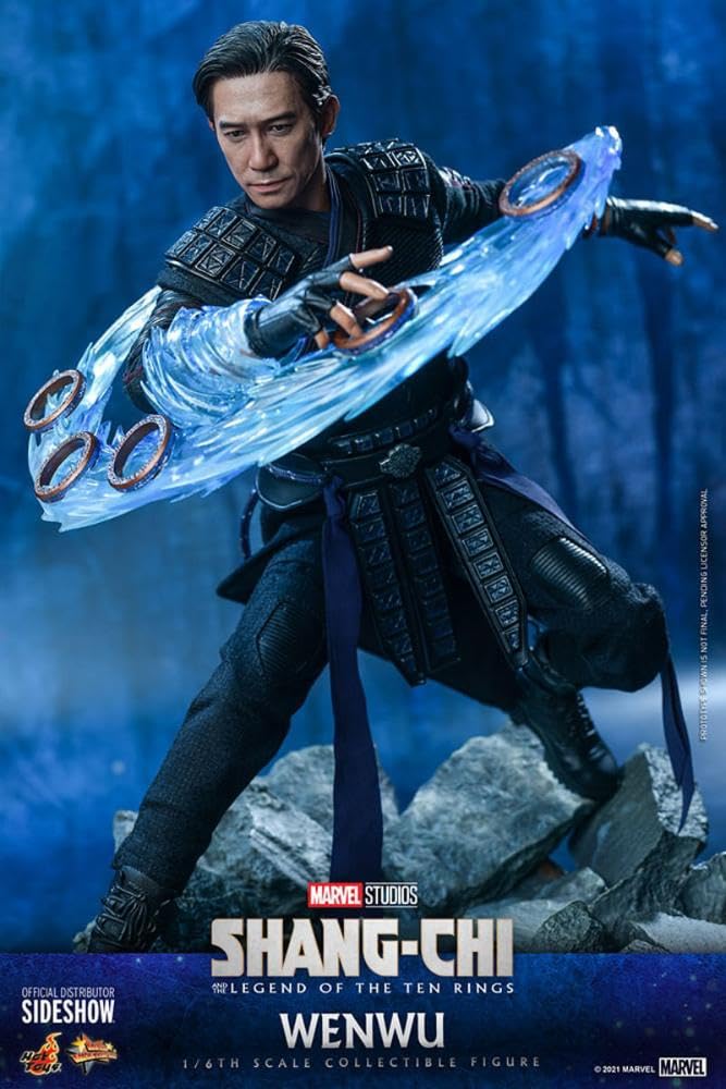 Movie Masterpiece The Legend of the Ten Rings Scale Figure Blue Shang-Chi Wen-Wu 1/6