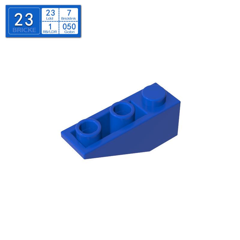 BRICKE 3x1 Sloped Reverse Brick (Compatible with LEGO 4287) pcs