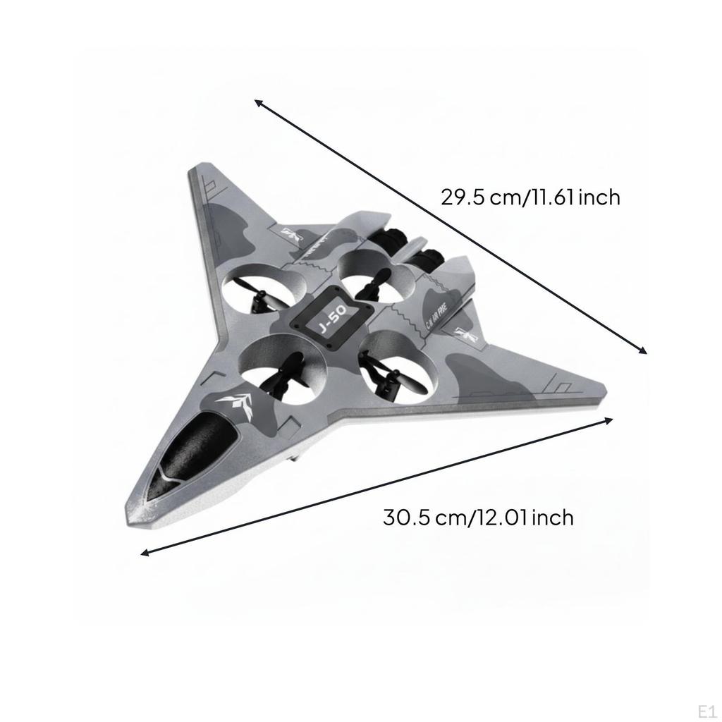 Foam Drone with Remote Controller Lightweight Control Airplane BeginnerFriendly RC Quadcopter
