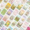 36 Ilustrații cu Tematică de Paște, Set de Cărți Poștale, Carte Poștală cu Mesaj de Sărbătoare, Decorațiune de Perete, Material pentru Jurnal Personal, Carte Poștală