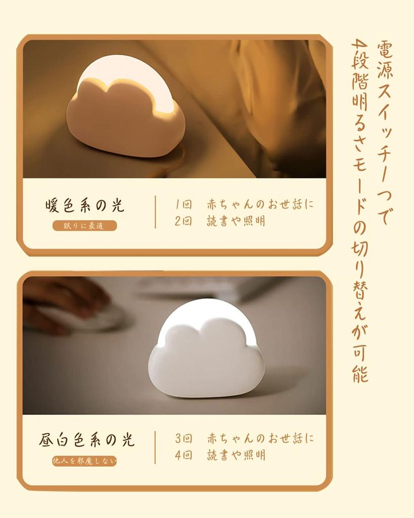 Collicarpo Night Light, Table Light, Multi-Color Dimmable, Baby Light, Cute, Foot Light, Bedside Lamp, Ambient Lighting, Stylish, USB Rechargeable,