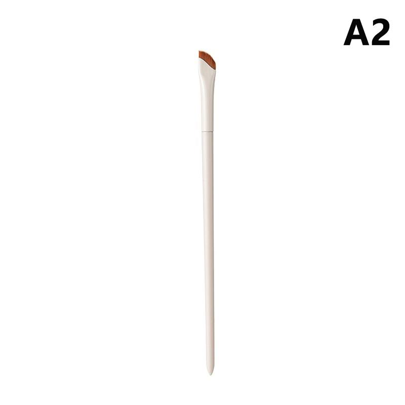 

Кисть для подводки глаз Blade Ультратонкая Тонкая Угловая Плоская Кисть для бровей Кисти для макияжа под глазами Кисть для точных деталей Белая