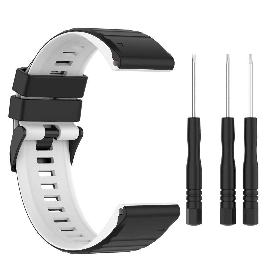 Silicone Wristband 26mm for Garmin fenix3 hr / Garmin fenix3 sapphire , with quick release
