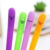 3pcs 0.38 Cute Vegetable Eggplant Stationery Pen Set Cute Gel Pen
