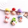 DIY Resin Mushroom Head Accessories Set: Phone Case, Hair Clip, Dollhouse, Role-Playing