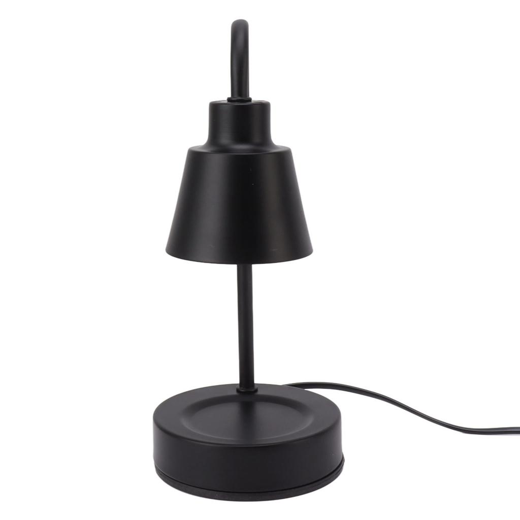 Scented Candle Lamp Black Warm Light GU10 Iron   Candle Warmer Lamp for Bedrooms Guest Rooms Study