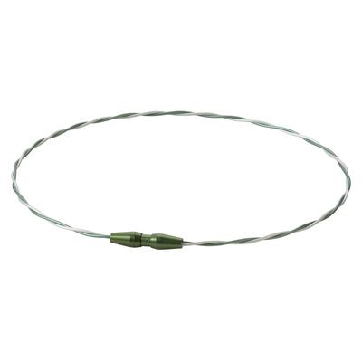 Obľúbený náhrdelník RAKUWA neck wire EXTREME Tornado 43cm Pokročilá technológia Phiten [Produkt Teruakiho Sata] Zelená/Biela [Stuhnuté ramená]