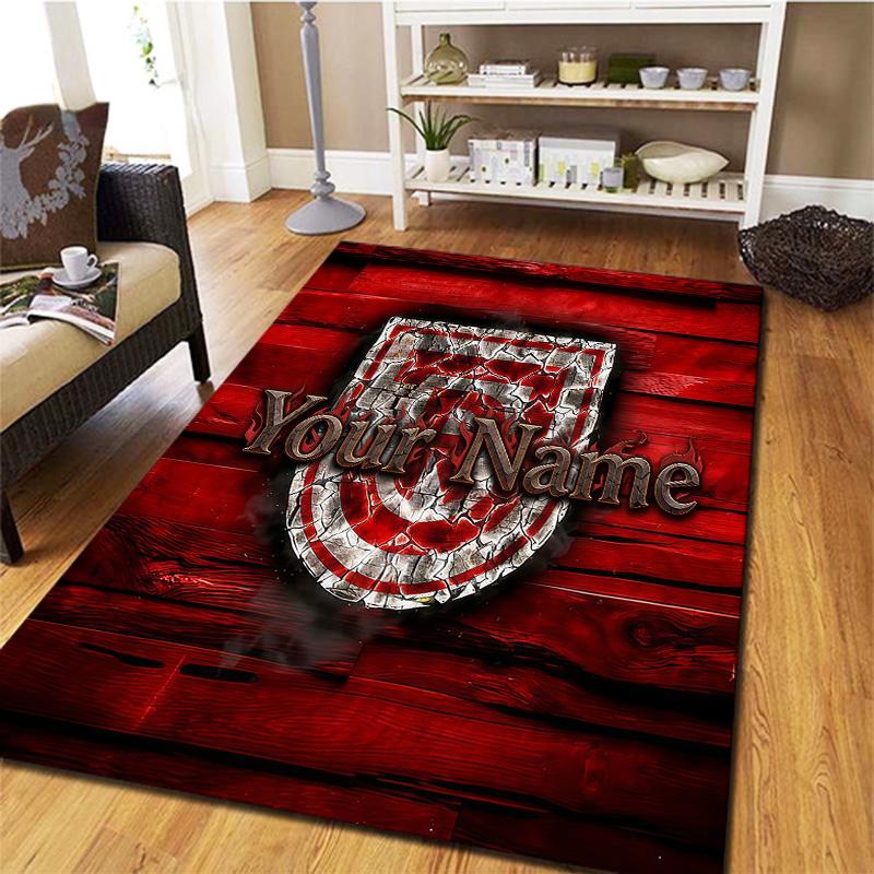 Ssv Jahn Regensburg Koberec s vlastním jménem Pro obývací pokoj Ložnici Domácí Dekorace pohovky Dětská Hrací Protiskluzová podložka