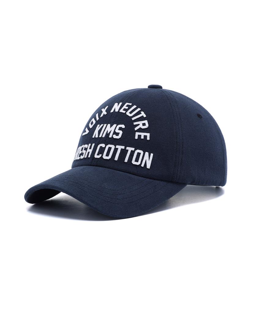 Kimseupeulesikoteunmakes [Kim Shabu Kal X Kims] Voix Logo Ball Cap Navy
