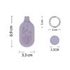 Smart Tag 2 Silicone Protective Case Anti-lost and Scratch-proof Protective Case GPS Accessories for Keys Pets Luggage Wallet