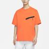 Nike NSW Tech Fleece Short Sleeve T-Shirt Men Tops Electro-Orange CZ3504-837