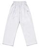 GAKKAI UNIONS Double Pintuck Wide Sweatpants White Melange