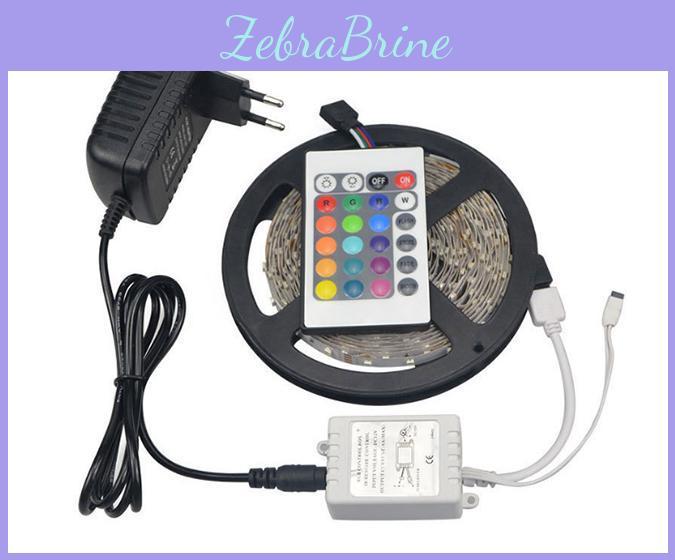 Durable 12v 3528rgb Led Strip With 120 Degree Beam Angle For Indoor And Outdoor Ambient Lighting
