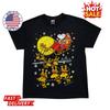 SALE Snoopy Christmas T Shirt Gildan Woodstock Santa Sleigh Peanuts Inspired NEW