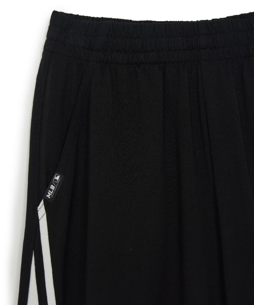 Emelbi Basic Small Logo Cooling Wide Track Pants Ny (Black)