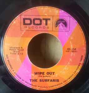 

7inch Record SURFARIS - Wipe Out 45144 Dot Records 1969 US Rock Used